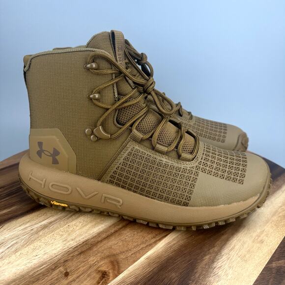 UNDER ARMOUR UA HOVR Infil Tactical Boots Men's Size 10 Brown 3026369-200 - Picture 1 of 7